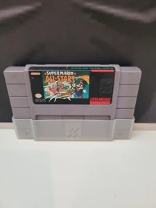 Super Nintendo (SNES) Super Mario All Stars Cartridge Only - Authentic & TESTED - Picture 1 of 3