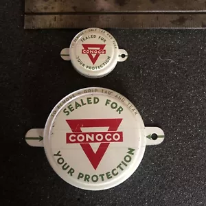 CONOCO CAPS - Quart & Gallone Trommel sauber!! - Bild 1 von 7