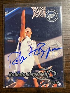 A78,111 - 1999 Press Pass Authentics Autographs #30 Roberto Bergersen