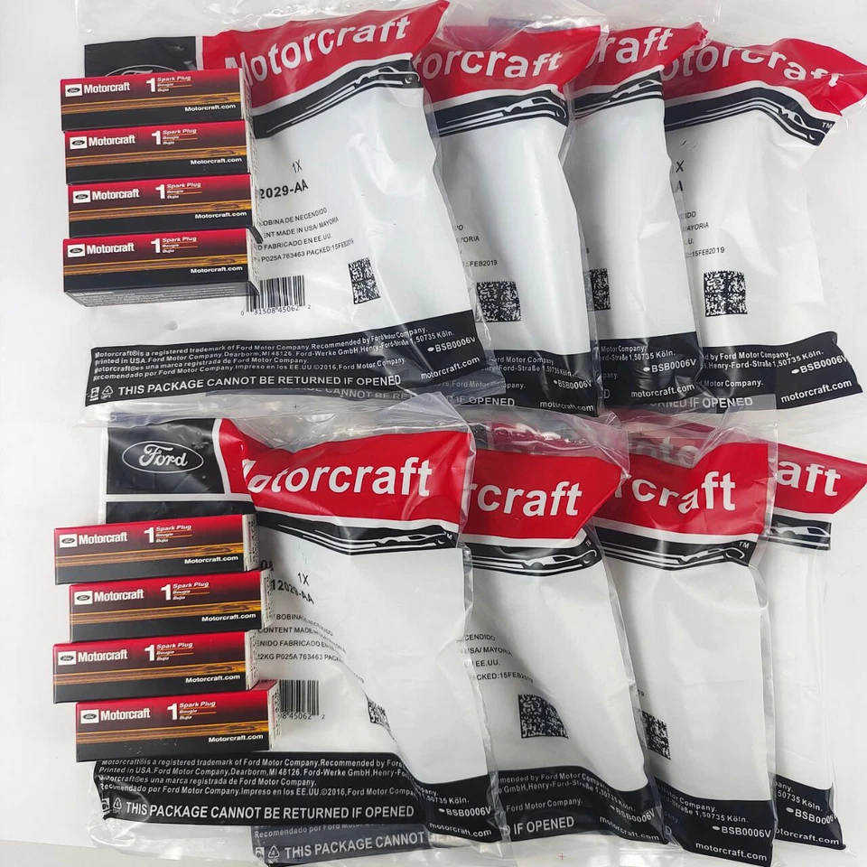 8X DG508 Ignition Coil Pack and Iridium Spark Plug For Ford F-150 4.6L 5.4L V8 — 第 1/4 张图片