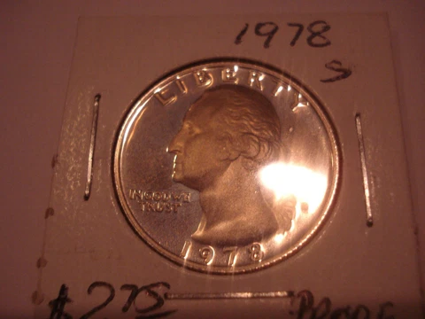 1978-S- WASHINGTON QUARTER-PROOF Cover