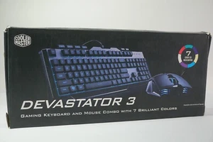 Cooler Master Devastator 3 AZERTY Keyboard und Maus Set LED-Beleuchtung #105 - Bild 1 von 3