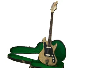 Alte Gitarre Migma Elektra Bass Kult Retro DDR Ostalgie selten rar sehenswert - Bild 1 von 1