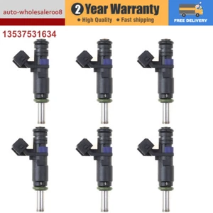 6X Fuel Injector 13537531634 For BMW 325i E90 / E91 / E92 / E93 2.5L N52 B25 - Picture 1 of 7