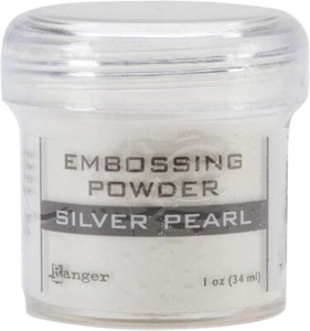 Ranger 359870 Embossing Powder, Silver Pearl - Picture 1 of 1