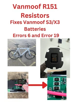 Vanmoof R151 Widerstände / 3 pro Packung - Bild 1 von 3