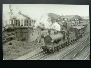 ASHFORD RAILWAY STATION & SIGNAL BOX Steam Locomotive 31064 c1950s RP Photocard - Picture 1 of 2