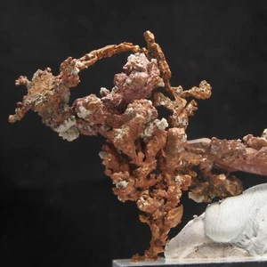 EINHEIMISCHE KUPFERKRISTALLE - Mine Itauz, Provinz Karagandy - KASACHSTAN 1I234 - Bild 1 von 11