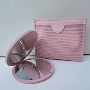 Giorgio Armani Beauty Premium Mirror with Pink Travel Pouch Case Bag, Brand New! - Picture 1 of 5