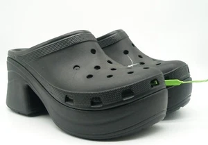 Crocs Siren Clog Plateau Damen mit schwarzem Absatz - Bild 1 von 3