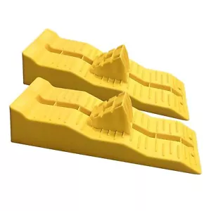 Wiltec Stufenkeile Paar 40/70/100mm Stopper Auffahrkeile Ausgleichskeile Camper - Bild 1 von 4