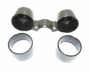 1965 GT 1966 Ford Mustang ORIGINAL LOW PROFILE RALLY PAC TACHOMETER HOUSINGS - Picture 1 of 7