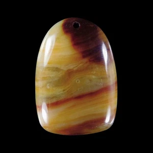 Ocean Wave Jasper 34x24x7 mm Pendant bead GJ825001 - Picture 1 of 4