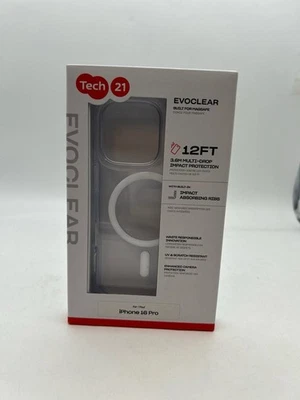 Tech21 Evo Clear W/ magsafe  For Apple iPhone 16 Pro  6.3‑inch - Image 1 of 3