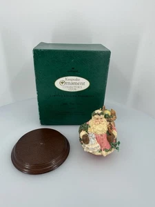 Hallmark Jolly Holly Babbo Natale Edizione Limitata Ornamento 1994 Manca Gancio - Foto 1 di 13