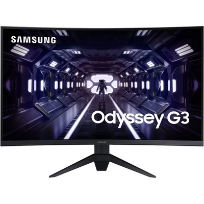 Samsung 32" Odyssey G35T Curved Gaming Monitor - Image 1 of 4