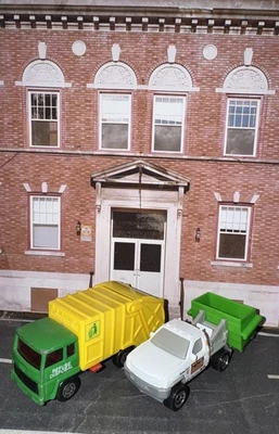 Lot Of 2 Matchbox City Services Superfast Refuse Disposal Truck & Garbage Scout - Image 1 of 4