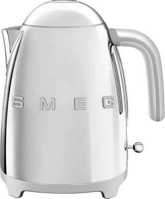 SMEG 50's Retro Style Electric Kettle - SILVER/CHROMe—KLF03SUSS  MODEL - Image 1 of 4