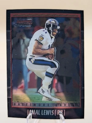 2001 Bowman Chrome Jamal Lewis football card #85 Baltimore Ravens - Image 1 of 2