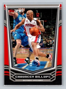 2008-09 Topps Tipoff Red #/2008 #84 Chauncey Billups Detroit Pistons - Picture 1 of 2
