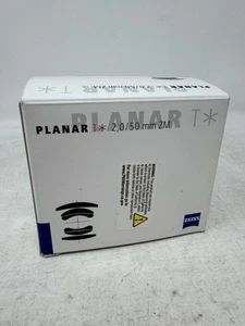 Carl Zeiss Planar T 50 mm f2 ZM per obiettivo Leica M - nero - Foto 1 di 5