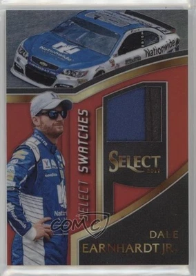 2017 Panini Select Select Swatches Red Prizm /99 Dale Earnhardt Jr #DE HOF - Image 1 of 2