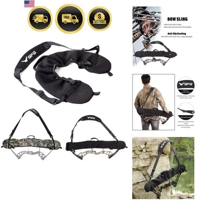 Estuche de tiro con arco con correa para el hombro bolsa compacta protectora Foto 1 de 4