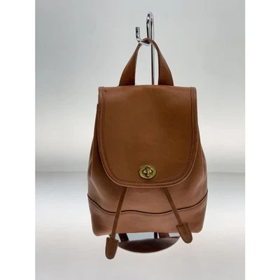 Mini mochila Coach Coach con bloqueo giratorio herrajes dorados incluidos de importación Foto 1 de 4