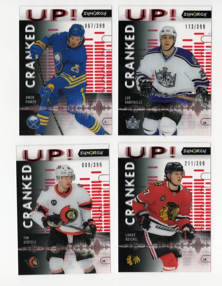 2022-23 Upper Deck Synergy Cranked Up Red #/399 Pick from List - Image 1 of 1