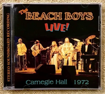 BEACH BOYS ~ Карнеги-холл 1972 (2005 повесить десять) мега редкая!! LN ** бесплатный S и H ** - Изображение 1 из 4