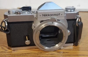 Nikon Nikkormat 35mm SLR Film Camera Body  - Picture 1 of 6