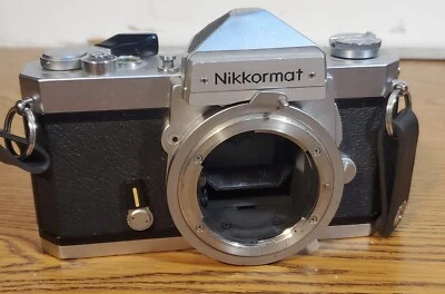 Nikon Nikkormat 35mm SLR Film Camera Body  - Image 1 of 4