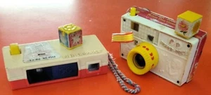 Vintage Retro 1974 Fisher Price Pocket Camera 464 Kid Toy 1967 Picture Story Lot - Bild 1 von 12