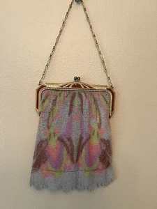 Art Deco Whiting Davis Mesh Purse - Picture 1 of 11
