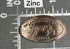 Oklahoma City Zoo Tiger Cub OK Elongated Pressed Smashed Squished Souvenir Penny