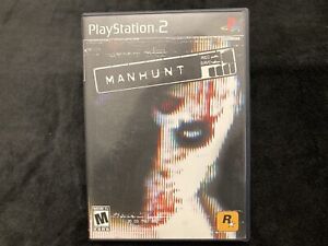 Tested Working Playstation 2 PS2 Stealth Survival Video Game Manhunt No Manual