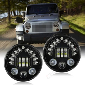 7" inch Round LED Headlight Hi/Lo Beam for International Harvester4200 4300 4400 - Picture 1 of 12