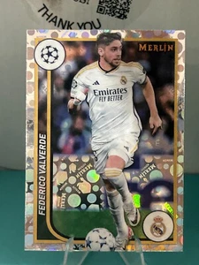 Federico Valverde 2023-24 Topps Merlin UCC Vintage Refractor #107 Real Madrid CF - Picture 1 of 1