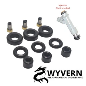 3x Toyota Citroen Peugeot 1KR-FE 1.0L FUEL INJECTOR SERVICE Full KIT 232500Q010 - Picture 1 of 6