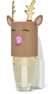 NEW- BATH & BODY WORKS REINDEER Pink Nose Wallflower Plug - Picture 1 of 2