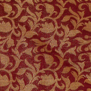 Brocade Art Silk Fabric Sewing Crafting For Upholstery & Home Decorative Accents
