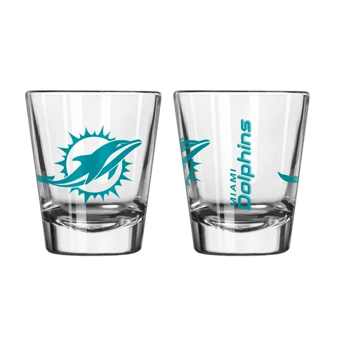 Miami Dolphins Boelter NFL Gameday 2oz Shot Glass(1) FREE SHIP!! Cover