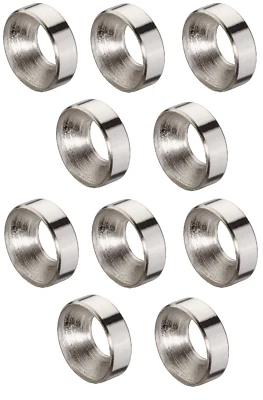 Rosette per Testa Svasata Viti Testa Argento Copertura Schrauben-Kopf M6 Ø 12 MM - Immagine 1 di 4