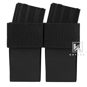 KRYDEX Double 556 223 Custodia Rivista Inserto Canguro KYDEX Nero - Foto 1 di 11