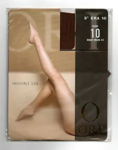 ORI Italian Era Classic Sheer Tights Comfort Bund Farbe Amber Größe 3 - Bild 1 von 4