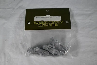 Command Decision Miniatures 15mm CD-432 Lend Lease Wh. Scout Cars - Image 1 of 4