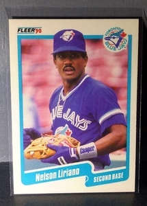 1990 Nelson Liriano Fleer Baseball Card #87 - Picture 1 of 2