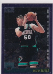 Topps Chrome NBA Basketball 2000-2001 No. 118 Bryant Reeves - Bild 1 von 2