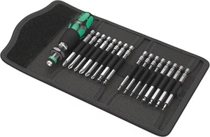 Wera KK 60 KK 17 Pce Ball End Hex/Torx + PH,PZ Screwdriver Bits & Handle, 059294 - Picture 1 of 11