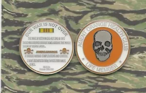 MONEDA DE DESAFÍO DE AGENTE NARANJA... GUARDIA COSTERA DE LA FUERZA AÉREA MARINA DEL EJÉRCITO - Imagen 1 de 1